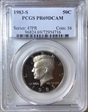 1983-S 50C PR69DCAM