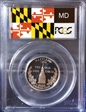 2000-S 25C Maryland Silver PR69DCAM