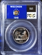 2004-S 25C Wisconsin Silver PR69DCAM