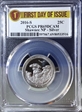 2016-S 25C Shawnee NP - Silver First Day of Issue PR69DCAM