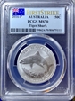 2016-P 50C Tiger Shark First Strike MS70