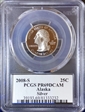 2008-S 25C Alaska Silver PR69DCAM