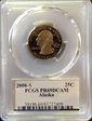2008-S 25C Alaska PR69DCAM
