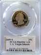 2009-S 25C U.S. Virgin Islands PR69DCAM