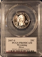 2007-S 25C Wyoming Silver PR69DCAM