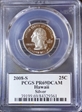 2008-S 25C Hawaii Silver PR69DCAM