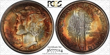 1916 10C Mercury MS68FB