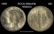 1929 10C MS64FB