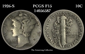 1926-S 10C F15