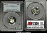 1987-S 10C PR69DCAM