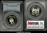 1989-S 25C PR69DCAM