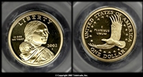 2003-S SAC$1 PR69DCAM