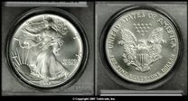 1992 $1 Silver Eagle MS69