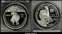 1992-P $1 Columbus PR69DCAM