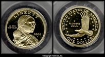 2005-S SAC$1 PR69DCAM