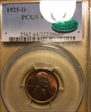 1925-D 1C MS64RB