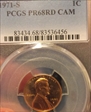 1972-S 1C PR68CAM