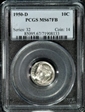 1950-D 10C MS67FB