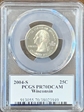 2004-S 25C Wisconsin PR70DCAM