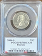 2004-S 25C Florida PR70DCAM
