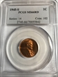 1945-S 1C MS66RD