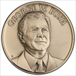 (2001) AR Medal George W. Bush Inauguration Medalcraft Mint SP66