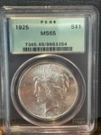 1925 $1 MS65