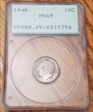 1948 10C MS65