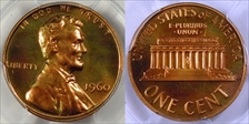 1960 1C Large Date PR66RD