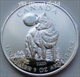2011 $5 Canadian Silver Wolf PR69DC