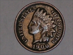 1900 1C Indian Head AU50