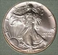 1993 $1 Silver Eagle MS68