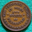 1863 1C Civil War Token - Must be Preserved XF - R2