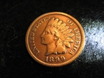 1899 1C Indian Head Penny AU50