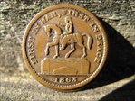 1863 1C Civil War First in War Token XF - R2