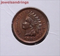 1904 1C Indian Head Penny BU