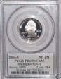2004-S 25C Michigan Silver PR69DCAM