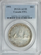 1951 S$1 SWL AU55