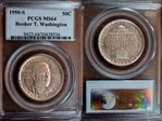 1950-S 50C Booker T. Washington MS64