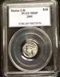 2001 $10 Statue of Liberty MS69