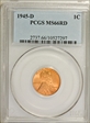 1945-D 1C MS66RD