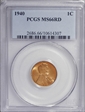 1940 1C MS66RD