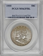 1955 50C MS63FBL