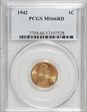 1942 1C MS66RD