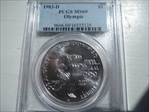 1983-D $1 Olympic MS69