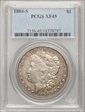 1884-S $1 XF45