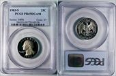 1983-S 25C PR69DCAM