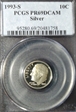 1993-S 10C Silver PR69DCAM