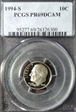 1994-S 10C PR69DCAM