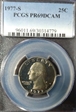 1977-S 25C PR69DCAM